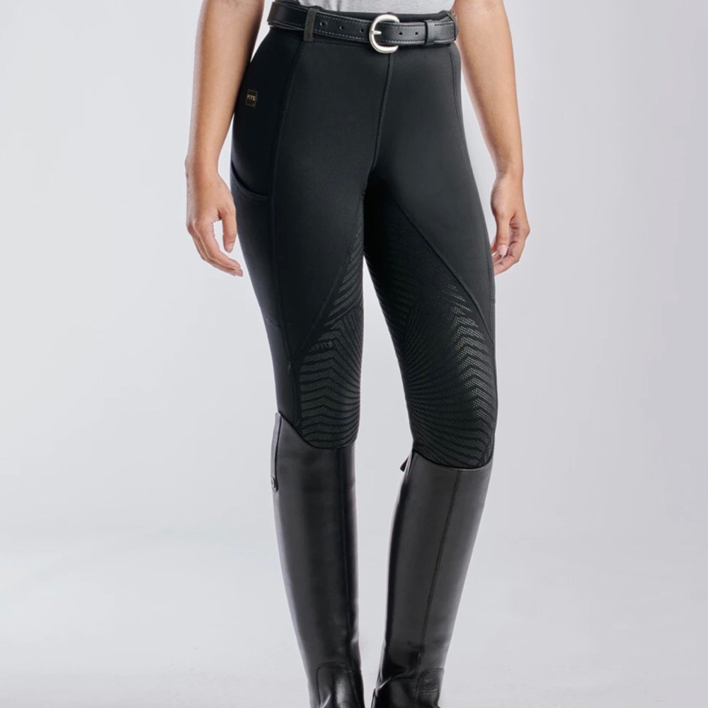 **NEW** FITS ThermMAX Techtread Winter Full Seat Breech, Black, Large
